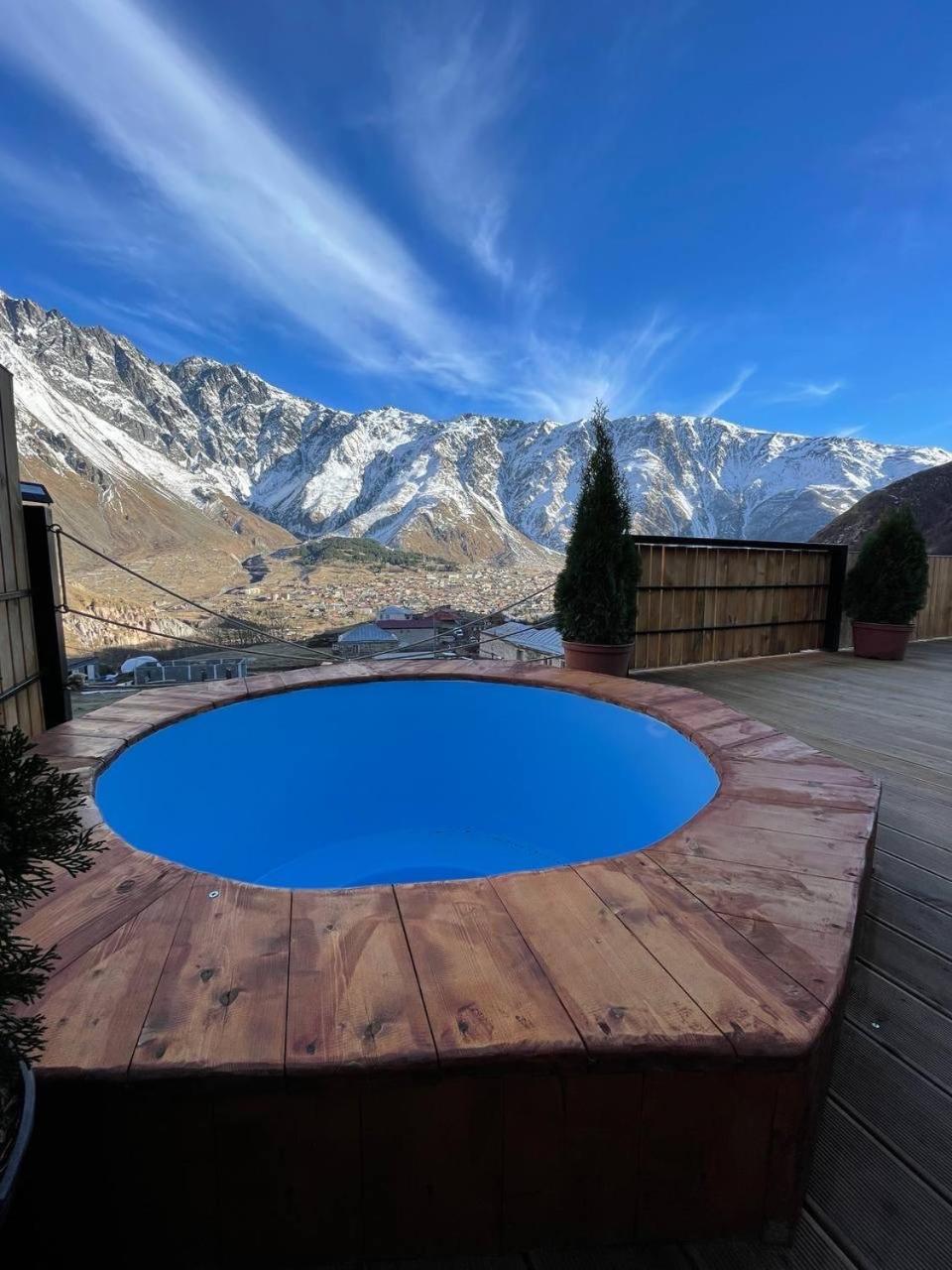Gabua Glamping Villa Kazbegi Bagian luar foto